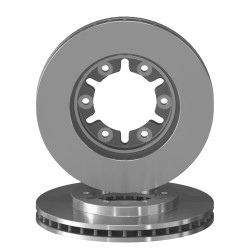 FREN DISKI PICKUP 98-06 D-22 4x2 / ÖN HAVALI 260-6 KAPLAMALI (SET) FREN DISKI PICKUP 98-06 D-22 4x2 / ÖN HAVALI 260-6 KAPLAMALI (SET)